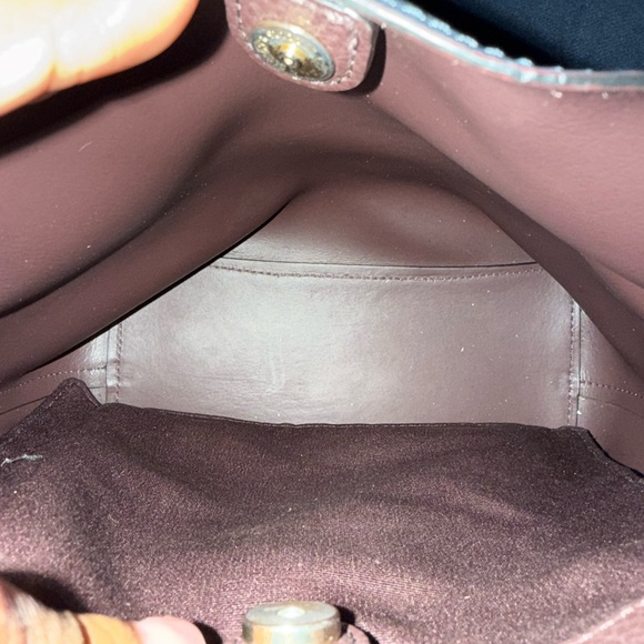 Navy blue Coach Willow crossbody/shoulder bag - Picture 14 of 14